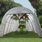 12’ x 20’ x 8’ Round Style Greenhouse by Rhino Shelter